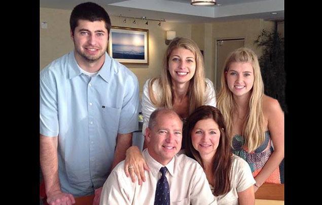 Doctor Paul Kramer and his family